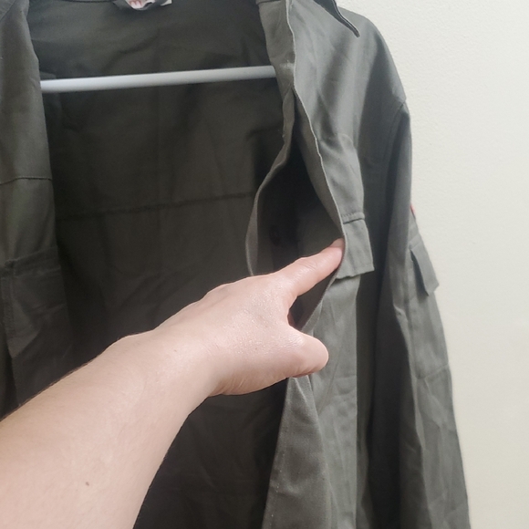 New Without Tags Vtg M52 Mdl 1879 Olive Green Military-Style Jacket & Pants Set - Picture 9 of 16